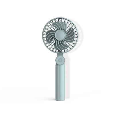 China Echargeable Mini Fan Rechargeable Foldable Fan 2021 New Popular Foldable Top Natural Wind 1200mAh Mini Battery Capactiy For Summer In Desktop Handheld for sale