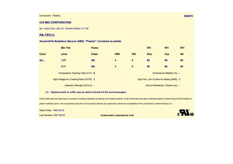 ABS-UL - Dongguan Dezhijian Plastic Electronic Ltd