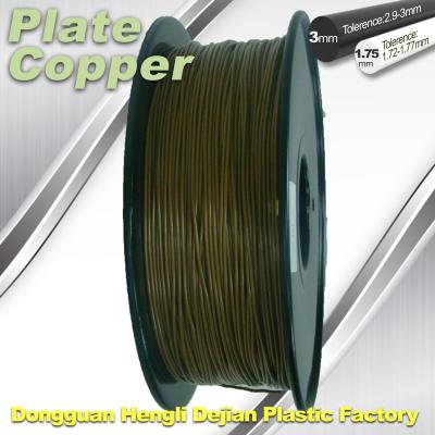 중국 빨간 구리 1.75Mm 3D 인쇄 기계 금속 필라멘트 고열 저항 판매용