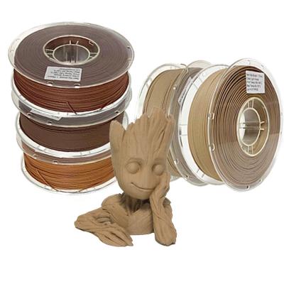 China PINRUI Wood PLA 1.75mm 1kg 3D Printer Filament for sale