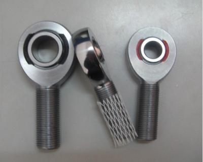 China Heart Treated Ball bearing rod ends , Chromoly Steel Male threaded rod end for sale