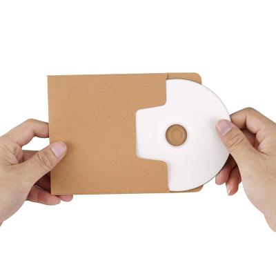 China CD DVD Wrapping Custom Wrapping Paper Sleeve Cover DVD VCD Cheap Paper Envelope DVD Paper Sleeve Wholesale for sale