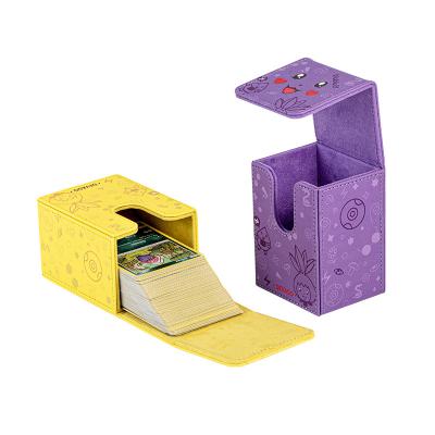 China DEVASO PVC Storage Case Divider Card Box for Pokemon Toy Children Gift Accessories Playing Game Card for sale