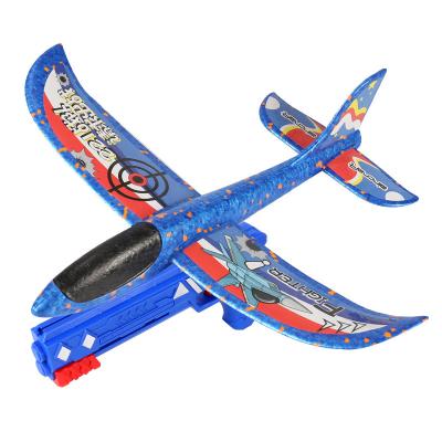 China Airplane Toy Launcher Outdoor Flying Toy Foam Toy Airplane Gun Launcher Gun Launcher Toys Fashion Glider Catapult Foam For Boys Girls Birthday for sale