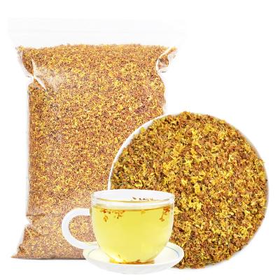 China 100% Hand Made Flower Tea Osmanthus Plant Osmanthus Powder Good Dry Osmanthus Bud Flower Tea Chinese Flowering Tea for sale