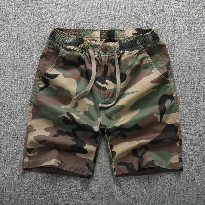 China Anti-wrinkle Cargo Shorts Men Summer Casual Style Multi-pocket Shorts Custom Camouflage Shorts for sale