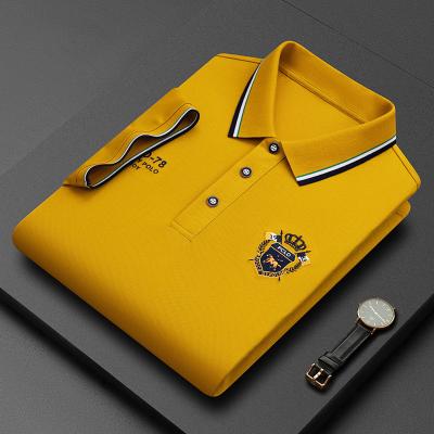 China High Quality QUICK DRY Men's Summer Shorts Breathable Sleeve Embroidered Men's T-shirt T-Shirt For Men's Polo Shirt for sale