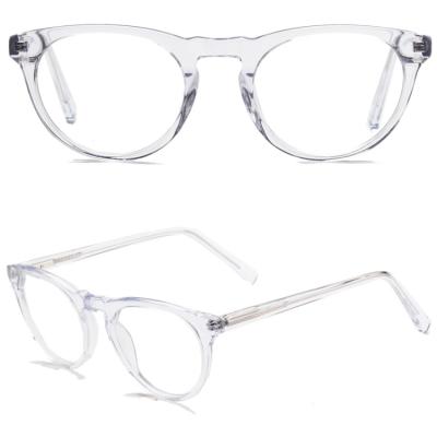 China Vintage Round Classic Clear Round Acetate Frame Optical Frames 2020 Eyewear Acetate Optical Frames for sale