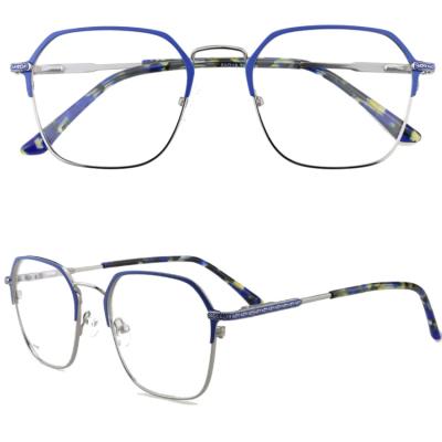 China China Modern Optical Eyeglasses Stylish Metal Good Quality Men/Women Round Metal Eyeglasses Frame Optical Frames for sale