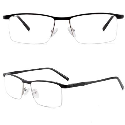 China Round Frame Wenzhou Optical Glass Eyeglass Aluminum Custom Frames For Men for sale