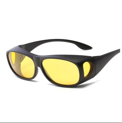 China Night vision sunglasses fashion to hot selling DAY night vision anti-glare UV polarized sunglasses night vision driving glasses for sale