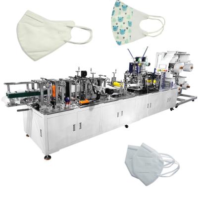 China Full twsl disposable medical high speed songke machine servo kn95 face mask making packing machine 3d mask machine for sale for korea for sale