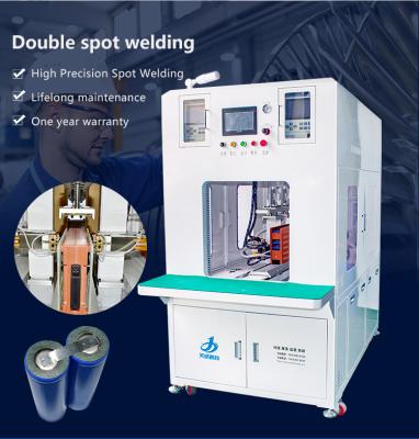 China Dual Lithium Battery Pack Spot Welding Machine Resistance Spot Welder Side Spot Welding Machine TWSL-700 for EV Battery Pack for sale