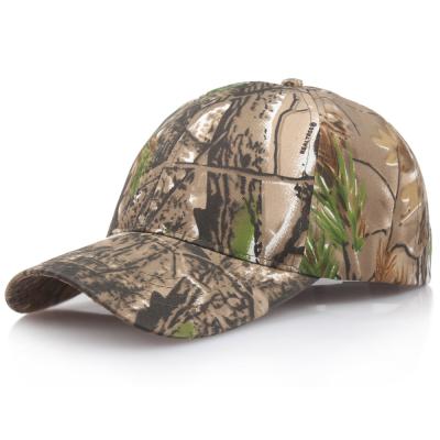 China Sunscreen Jungle Leaf Camouflage Sports Hats Anti-Terrorism Sniper Hat COMMON Outdoor Baseball Cap for sale