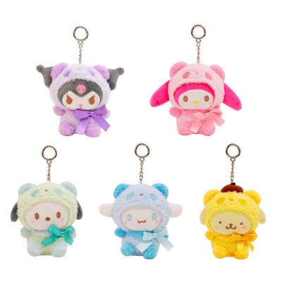 China Key Chain Stuffed Plush Toys Kawaii Anime Stuffed Toys Kawaii Sanrio Kuromi Plush Toys And Gifts Kids Good Morning Gifts for sale