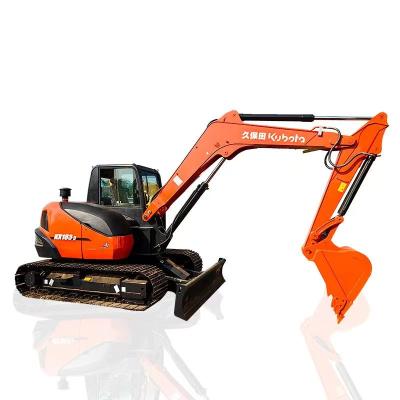 Cina KX183 Kubota Mini Escavatore Usato, Escavatori Kubota di seconda mano 48KW 0,31m3 Capacità del secchio in vendita