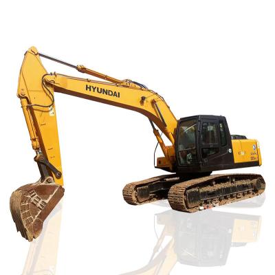 China Middle Size 225LC-7 Used Hyundai Excavators 1.05m3 Bucket Capacity 112kw Rated Power for sale