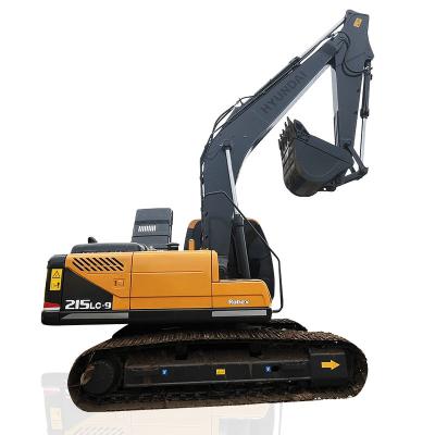 China Hyundai 215 Used Crawler Excavator 0.9m3 Bucket Capacity 110KW Rated Power for sale