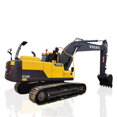 China EC220D Used Crawler Excavator 22 Tonnage 134kw Rated Power Original Components for sale