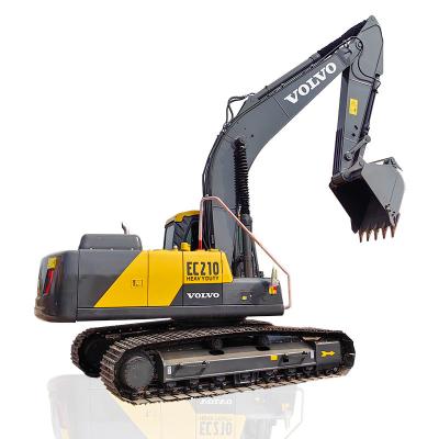 China Volvo EC210 Used Hydraulic Excavator 21 Tonnage 123KW 1.0m3 Bucket Capacity for sale