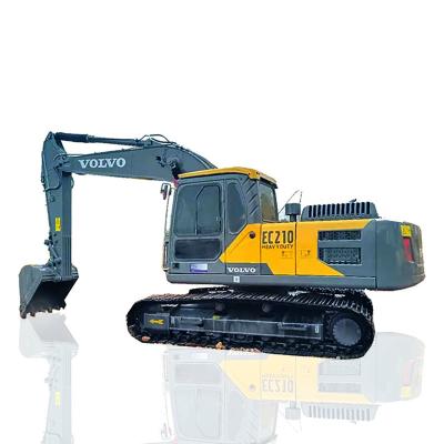 China EC210 Used Volvo Excavators 123kw Rated Power 300L Large Fuel Tank for sale