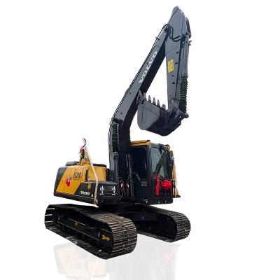 China Mini Used Volvo EC140 Excavator 1.0m3 Bucket Capacity 250L Fuel Tank for sale