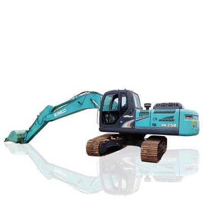 China SK250 Used Kobelco Excavators 131KW Rated Power Crawler Used 25 Ton Excavator for sale