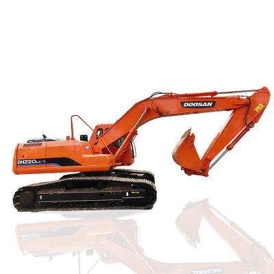 China DH220-7 Used Doosan Excavators 1.1m3 Bucket Capacity 108kw Rated Power for sale