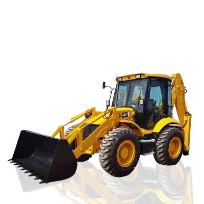 China Original JCB 4CX Used Backhoe Loader 81kw Rared Power 1.3m3 Bucket Capacity for sale