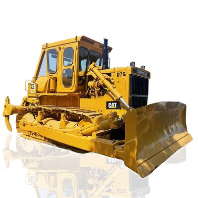 China Original Used CAT D7G Bulldozer 150kw Rated Power 4.2m3 Blade Capacity for sale