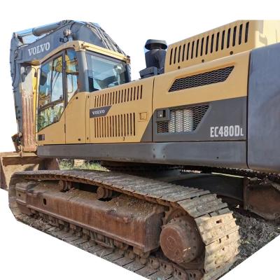 China Excavadoras usadas Volvo EC480D originales 2m3 Capacidad de cubo 245kw en venta