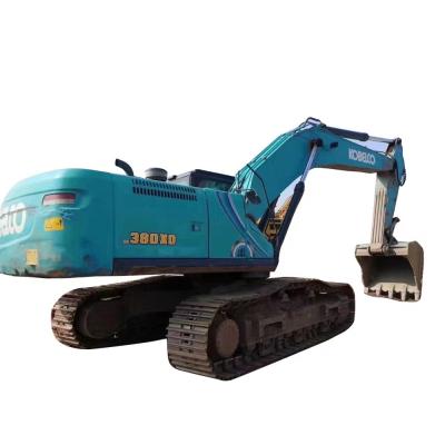 China Original Painting Used Kobelco SK380XD hydraulic Excavator in stock for sale