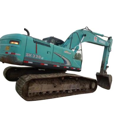 China Original Used Kobelco SK330 Hydraulic Excavator 184kw Rated Power for sale