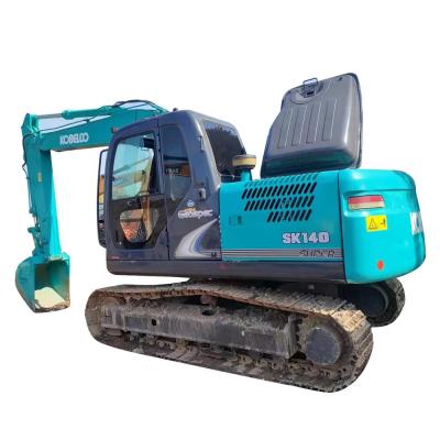 China SK140 Used Kobelco Crawler Excavators 74KW Rated Power 14 Tonnage for sale