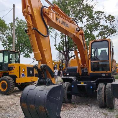 China in stock Used Hyundai 150W-9 Wheel Excavator Multifunctional New Arrival for sale