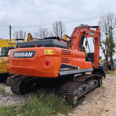 China Excavadora original de Corea Doosan DX225 usada 22 toneladas de hidráulica Excavadora usada de Doosan DX225 en China en venta