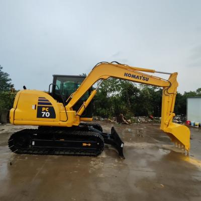 China Komatsu PC70 Used Excavator Small Japanese Excavators for Sale Te koop