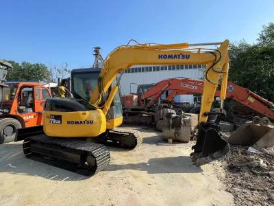 China Gebruikte mini graafmachine Komatsu PC78 originele tweedehands 8 ton Japanse graafmachine Te koop