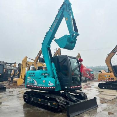 China Little Used Excavator Kobelco SK75 Crawl Excavator 0.4m3 Bucket Capacity 0.7tons for sale