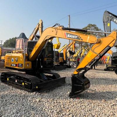 China Original 0.12m3 Bucket Capacity Little  Compact Used Excavator SANY SY75Cpro Crawler Excavator 0.7tons for sale