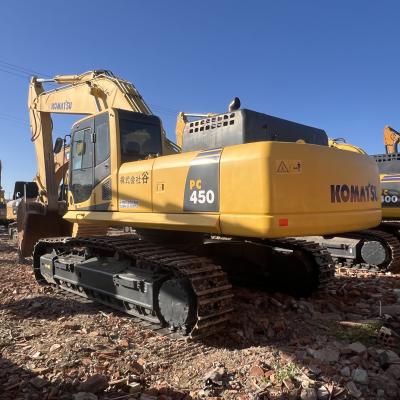 China Used Komatsu PC450-8 Excavator Second Hand 40tons 45tons Digger For Mining Site Construction Machinery for sale