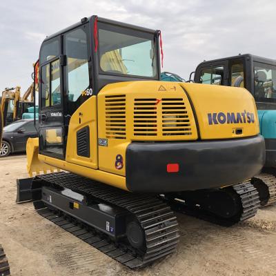 China Komatsu PC60 Graafmachine Gebruikte Komatsu PC60 Crawler Graafmachine Met Dozer Blade Te koop