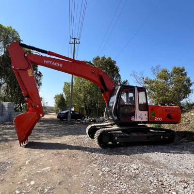 China Used Original Excavator HItachi EX200-5 Middle Crawl Excavator 0.8m3 Bucket Capacity for sale