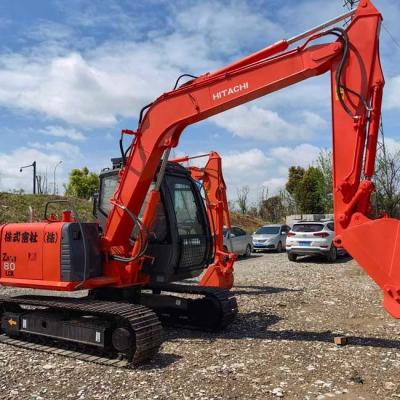 China Used Original Excavator HItachi ZX80 Compact Crawl Excavator 0.28m3 Bucket Capacity for sale