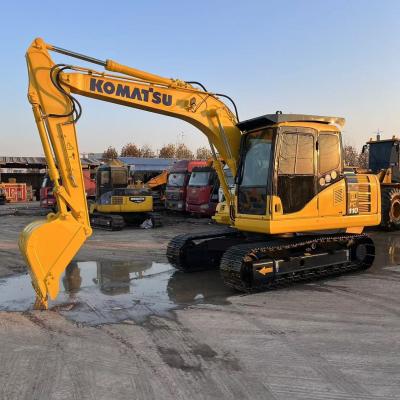 China Bouwmachines Komatsu PC110 Crawler Gebruikte graafmachines Te koop