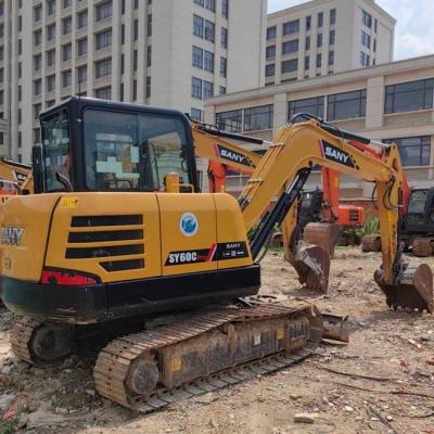 China Original 0.12m3 Bucket Capacity Little  Compact Used Excavator SANY SY75Cpro Crawler Excavator 0.7tons for sale