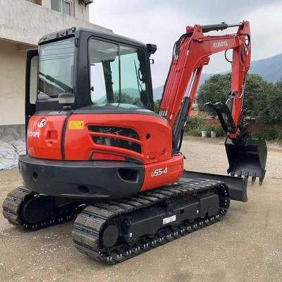 China Kubota Used Mini Excavator U55-4 Original Construction Equipment for sale