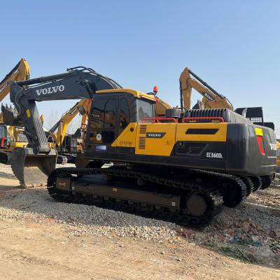 China Excavadora Volvo Heavy Crawler EC360dLC 36TON 35ton Excavadora de segunda mão Volvo Motor Pump Construção Pista de trabalho pesado à venda