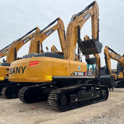 China 30 ton sany 305h excavator with Low Price High Quality for Construction digger Used sany sy305 excavator for sale for sale