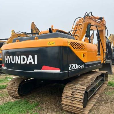 China Gebruikte Crawler Excavator R220LC-9s Hyundai 1.0m3 Bucket Capaciteit 22 Tonnen Te koop